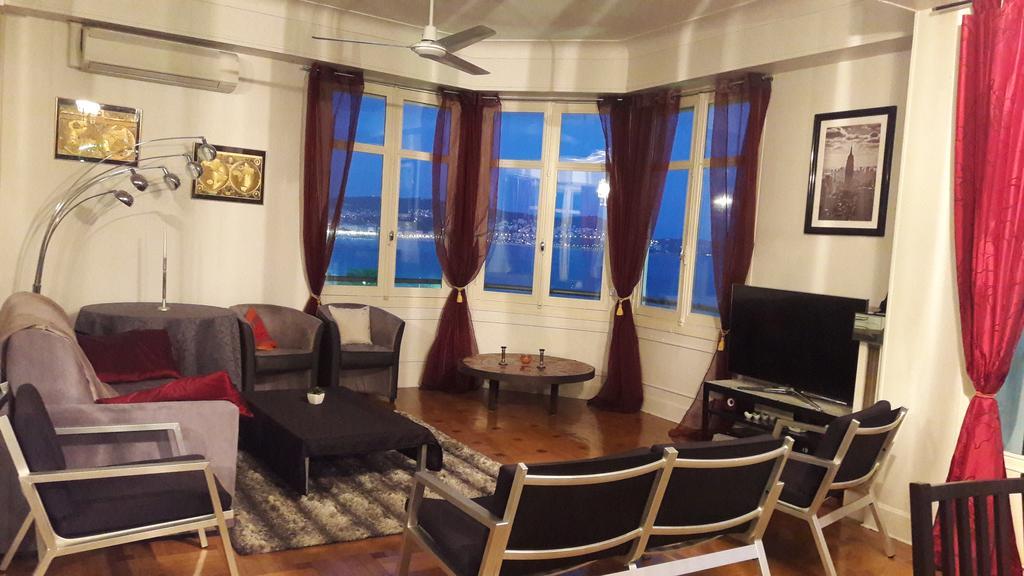 Le Mirage, Sea Front View, 3 Bedrooms, 100M Apartment Nizza